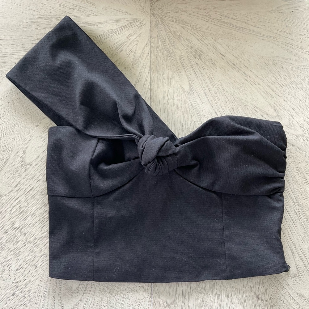 Zara Black Crop Top Size XS
